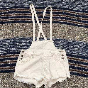 Free People overall shorts
